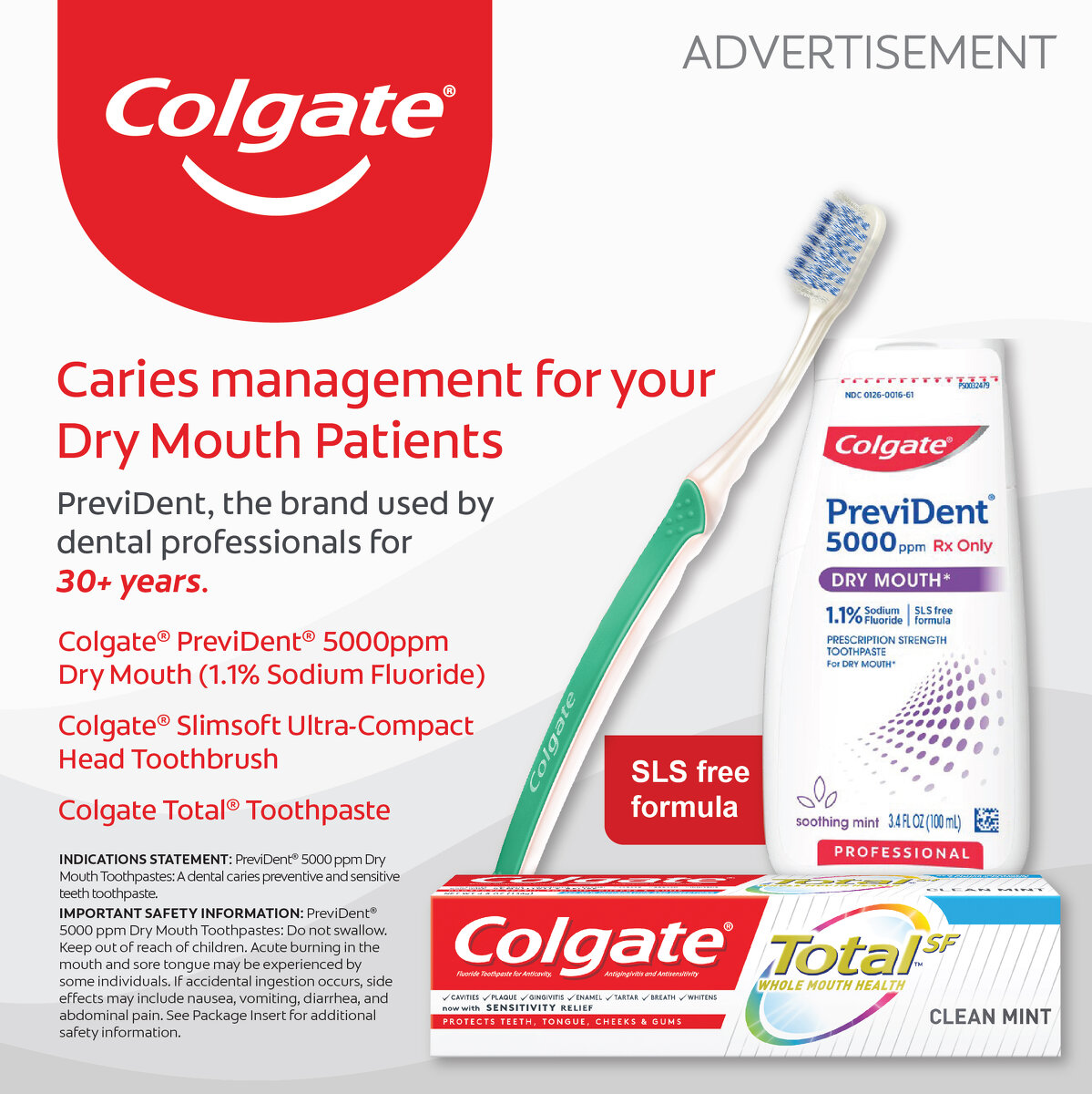 Colgate Xerostomia products