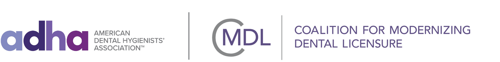 ADHA + CMDL logos