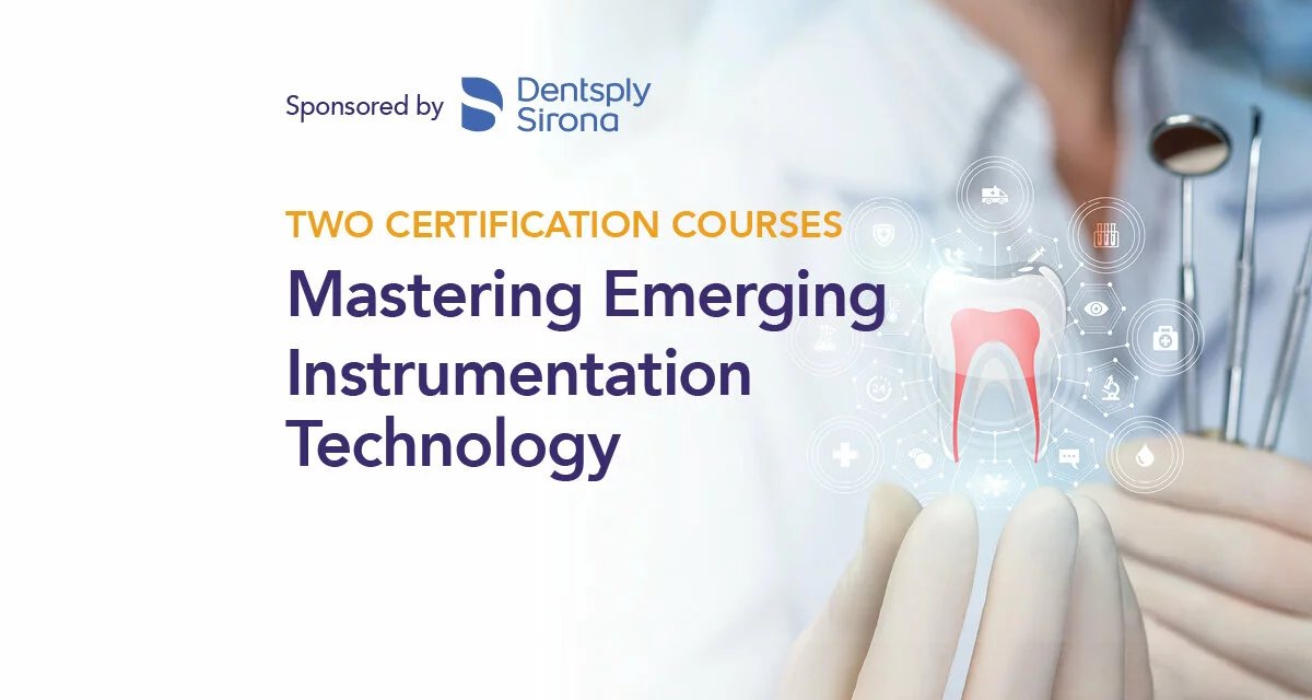 ADHA Dentsply Certification Course Image with Emerging Technology